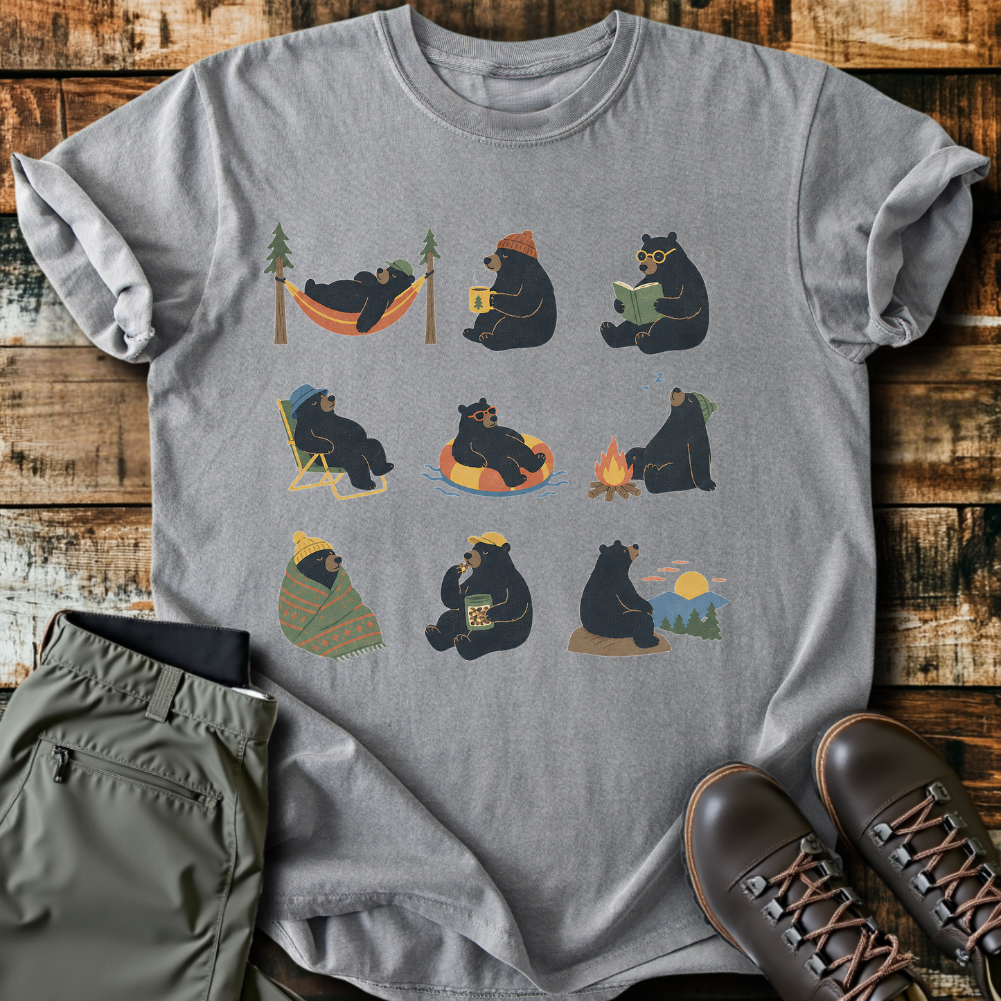Sloth Hiking Club — grey