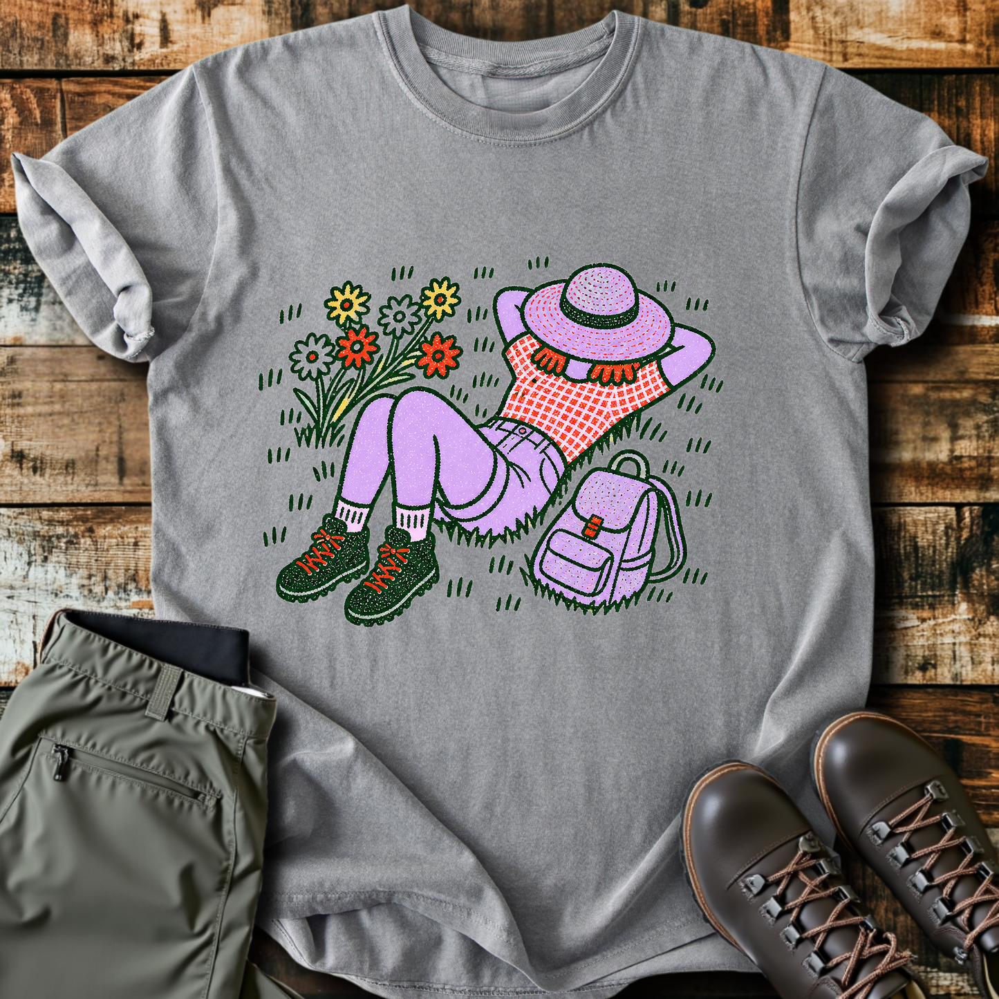 Sloth Hiking Club — grey
