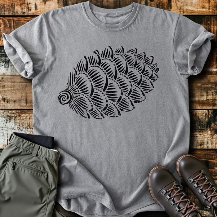 Pinecone Block Print T-Shirt