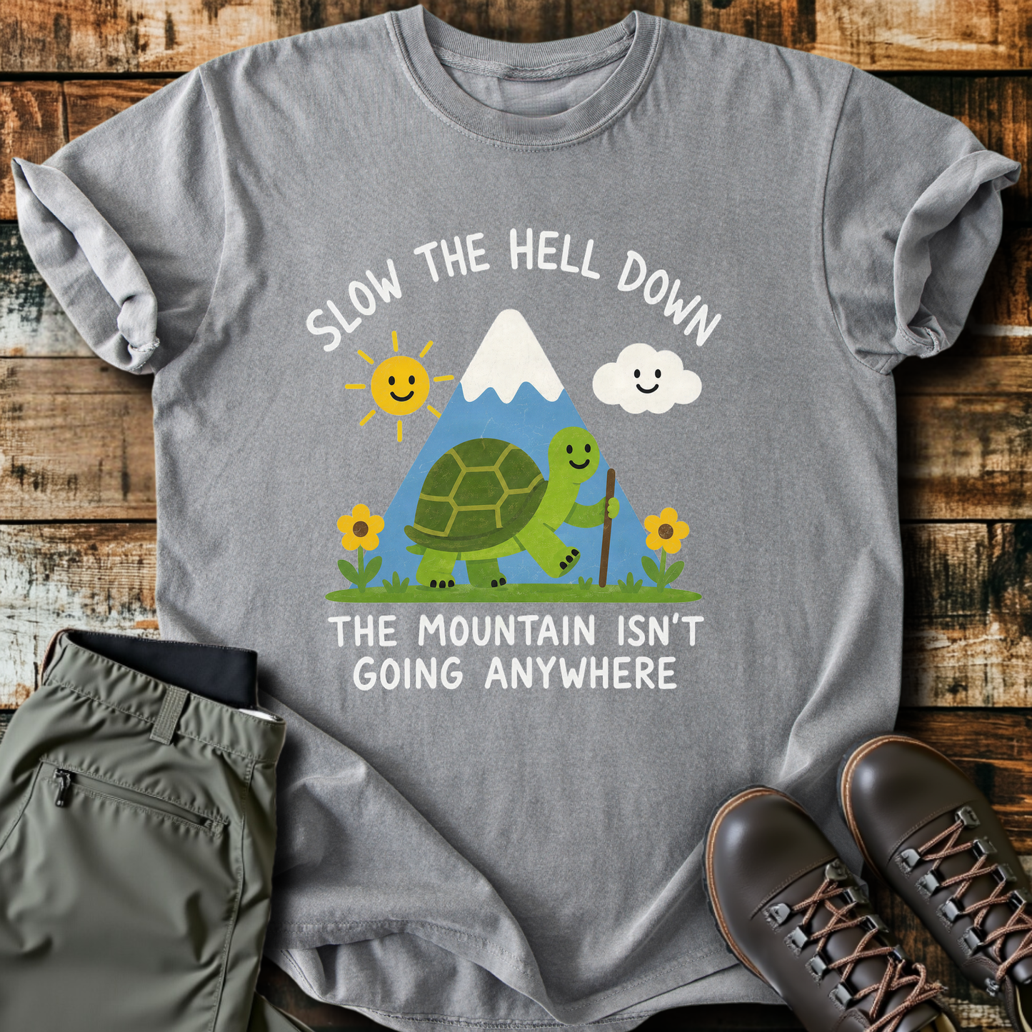 Sloth Hiking Club — grey