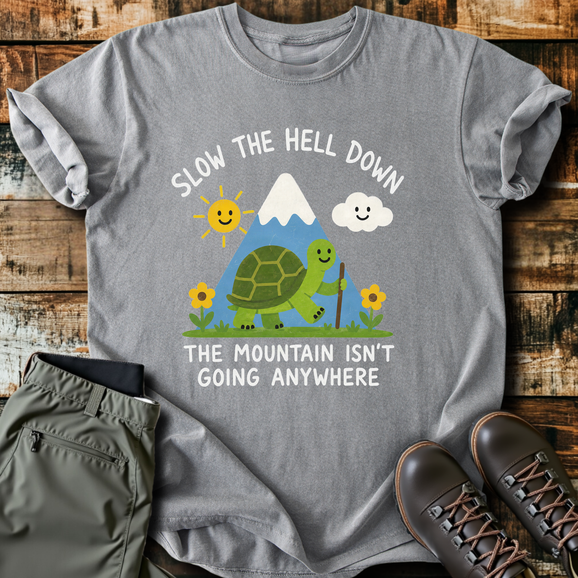 Sloth Hiking Club — grey