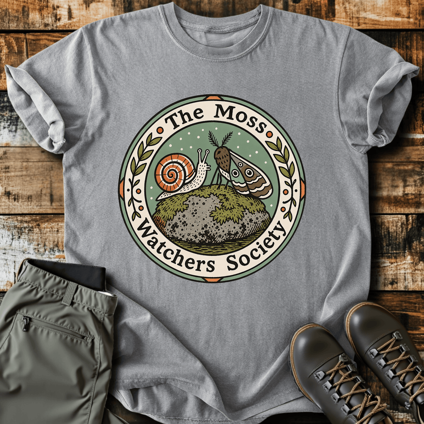 Sloth Hiking Club — grey