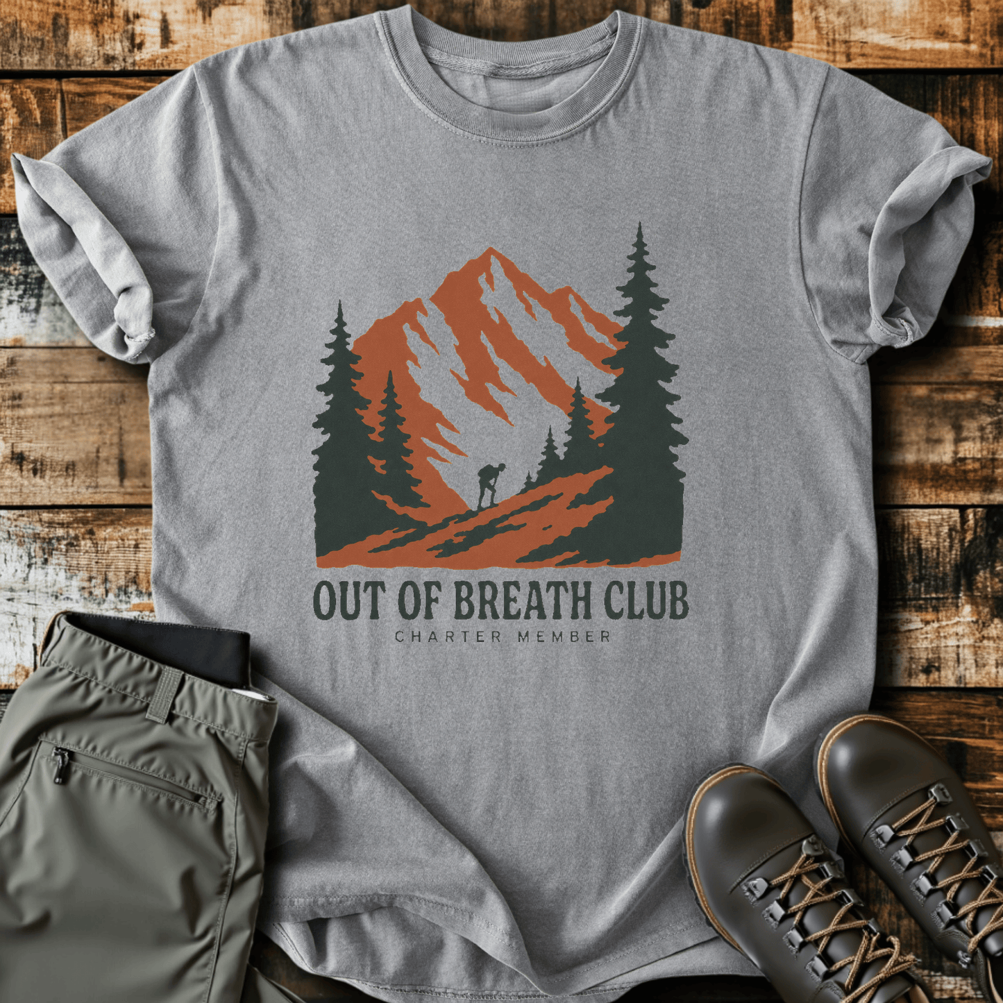 Sloth Hiking Club — grey