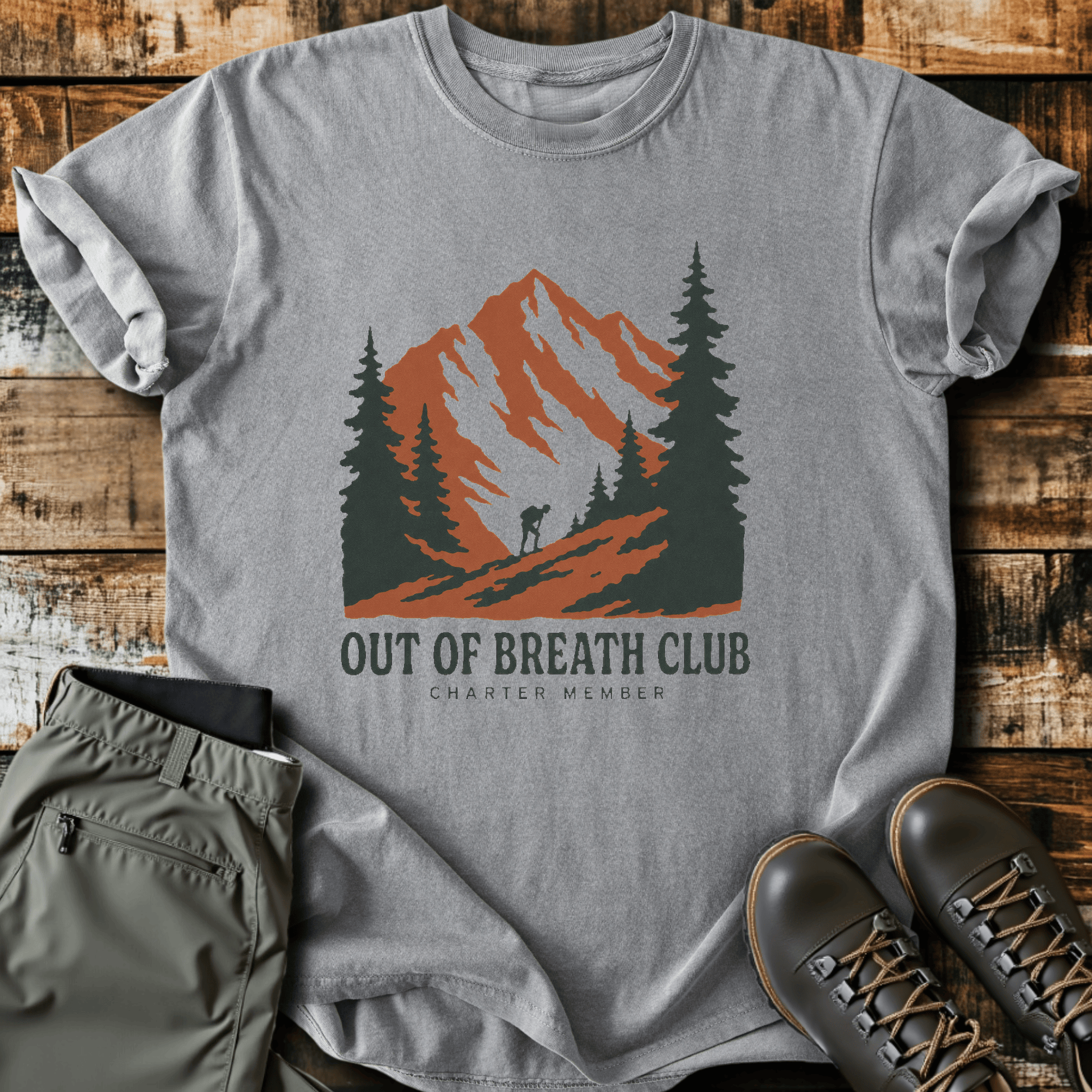 Sloth Hiking Club — grey