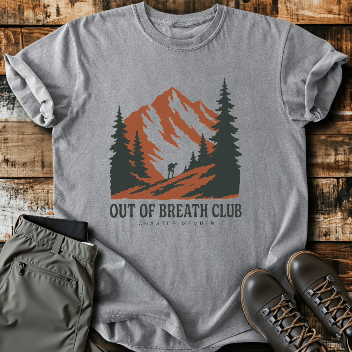 Sloth Hiking Club — grey