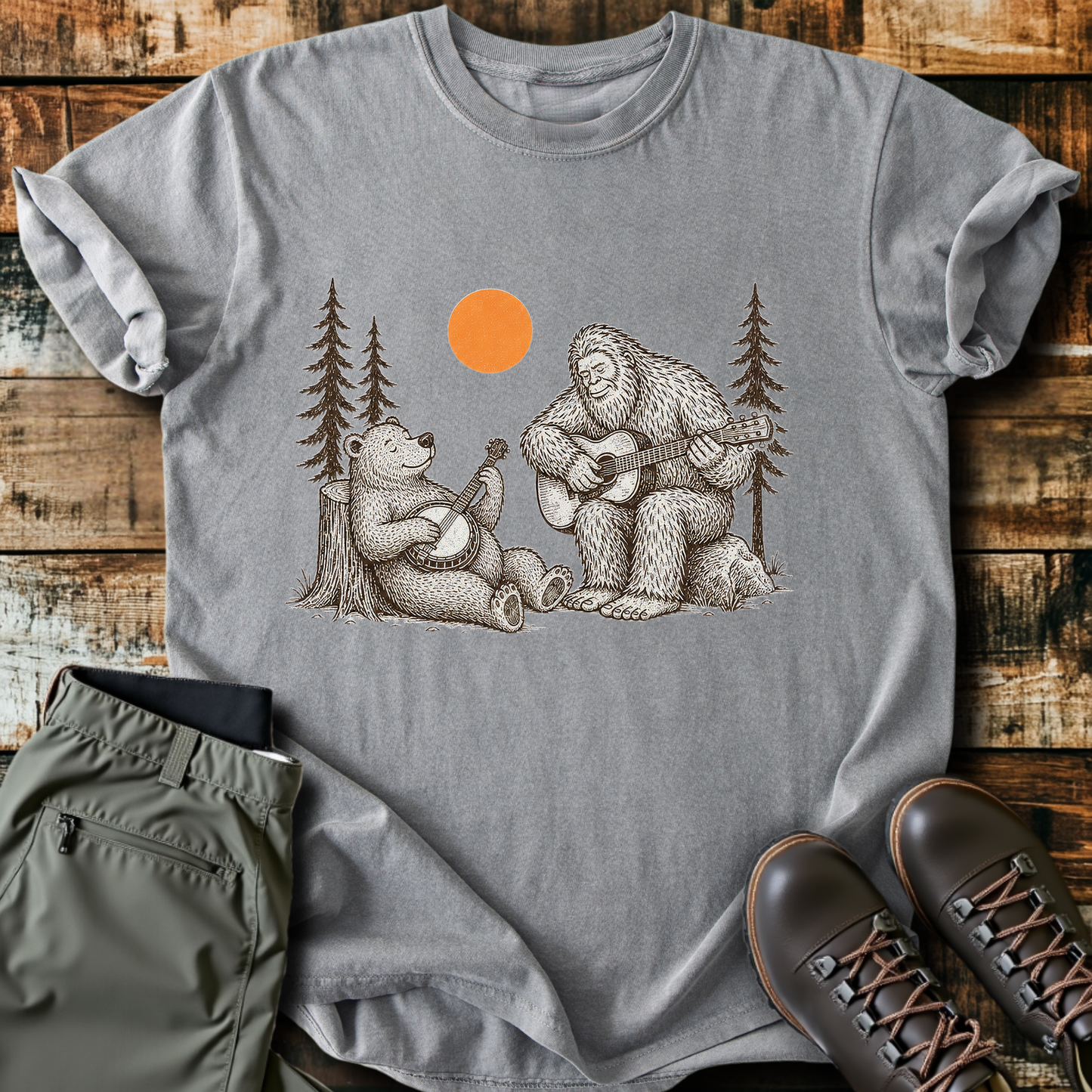 Sloth Hiking Club — grey