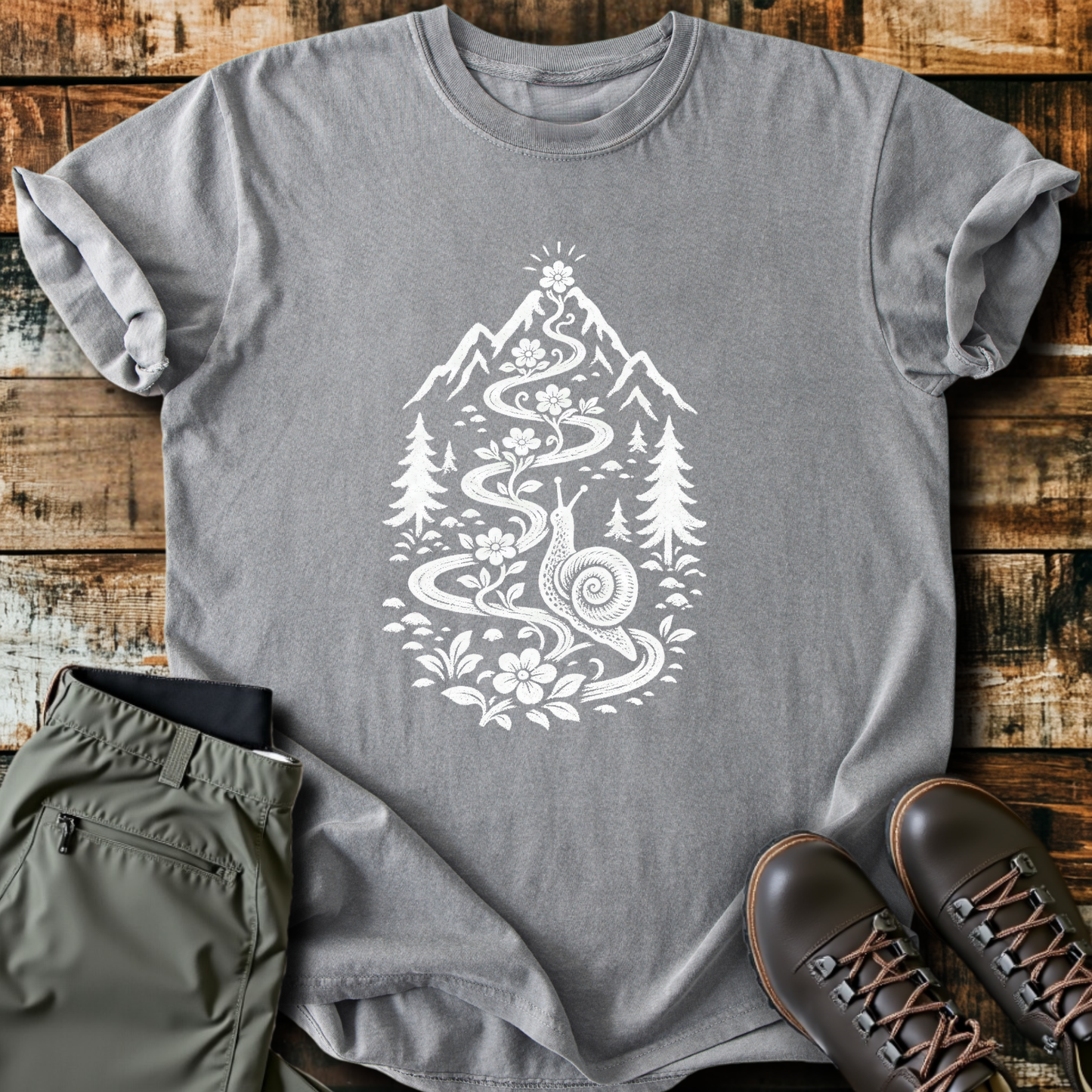 Sloth Hiking Club — grey