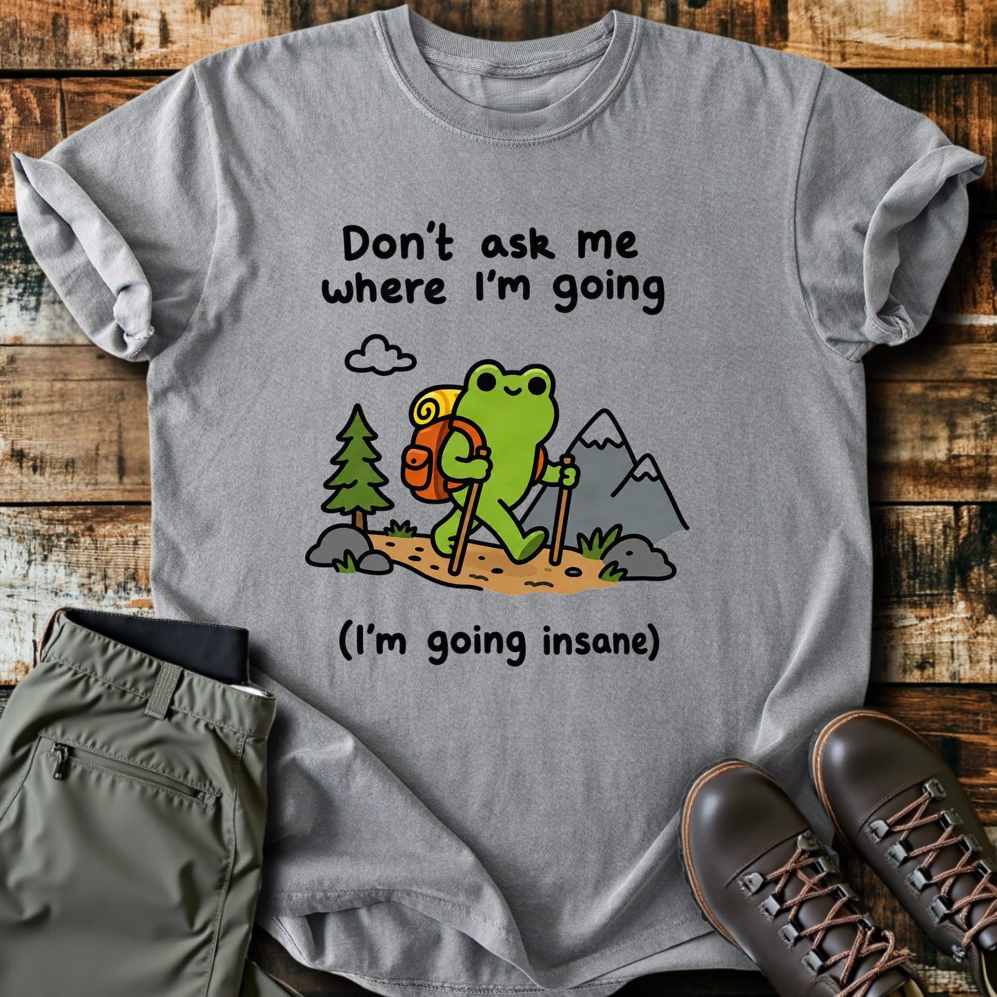 Sloth Hiking Club — grey