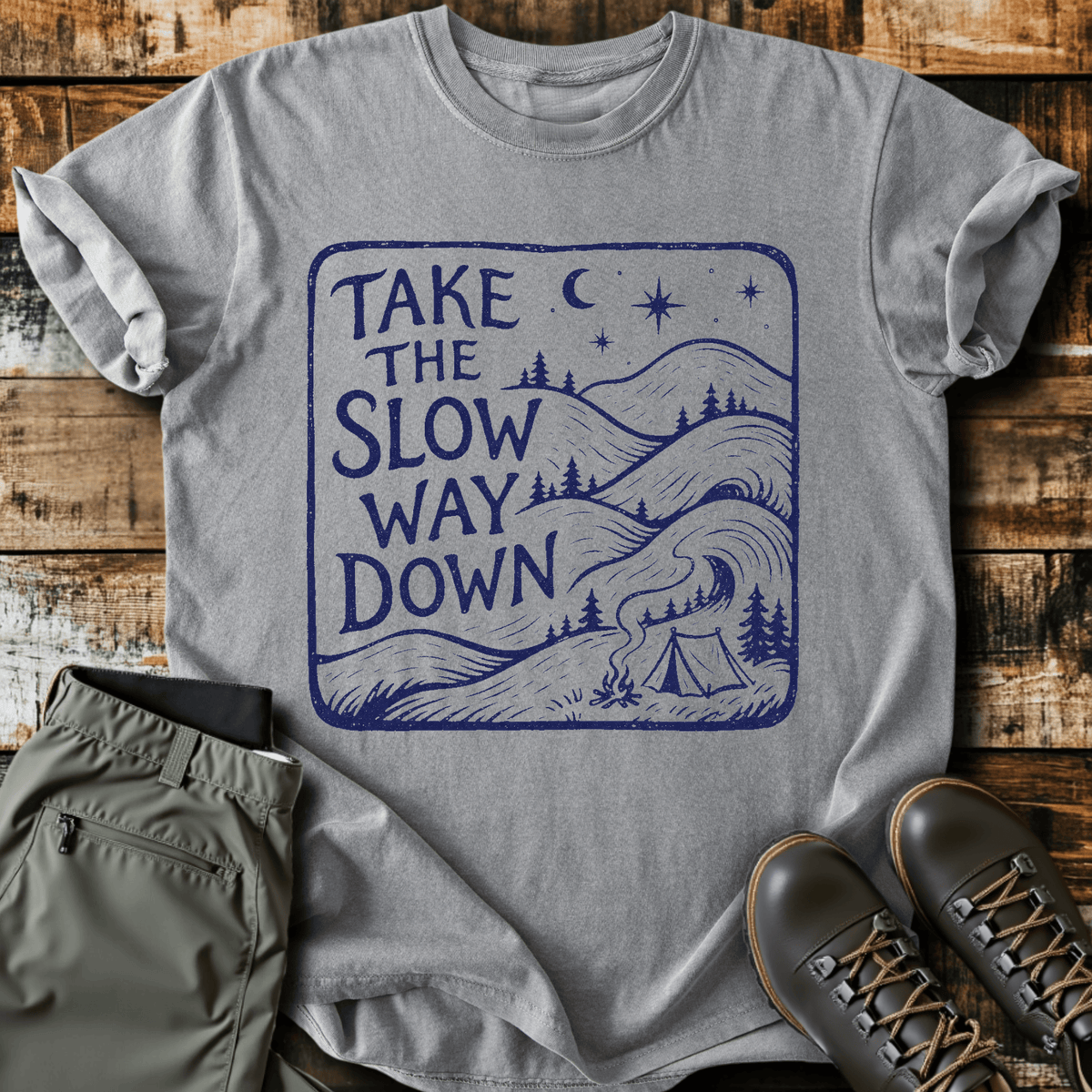 Sloth Hiking Club — grey
