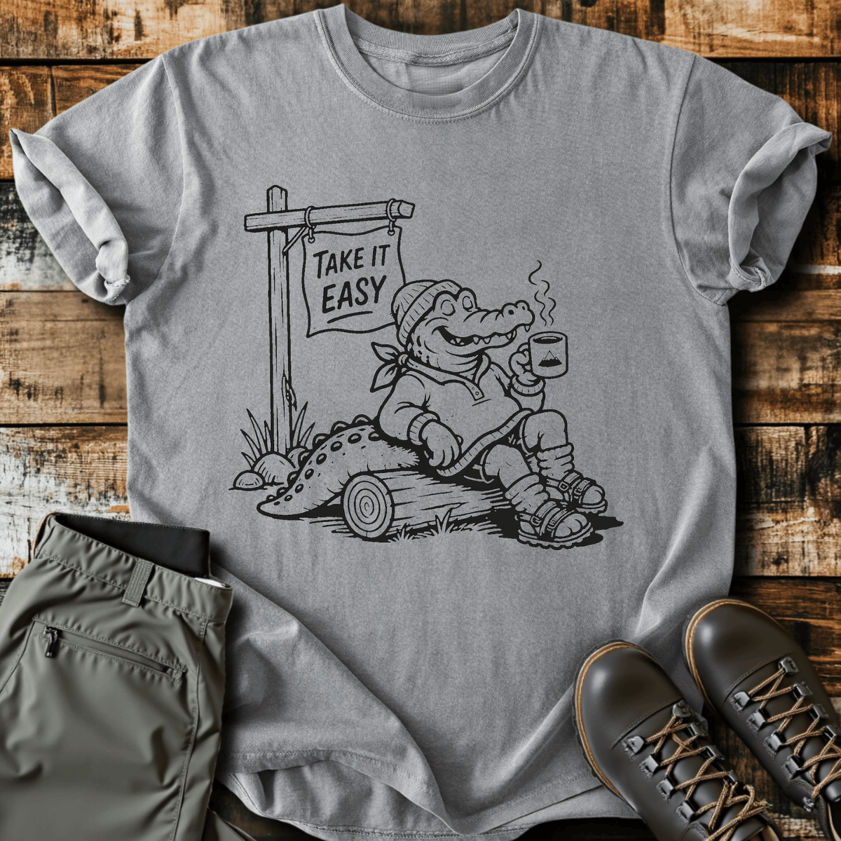 Sloth Hiking Club — grey