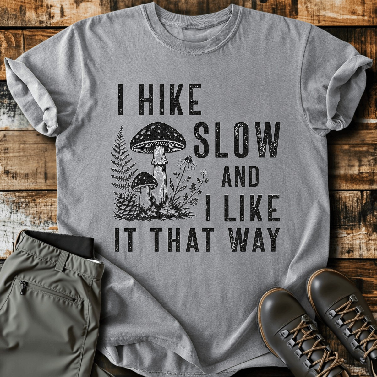 Sloth Hiking Club — grey