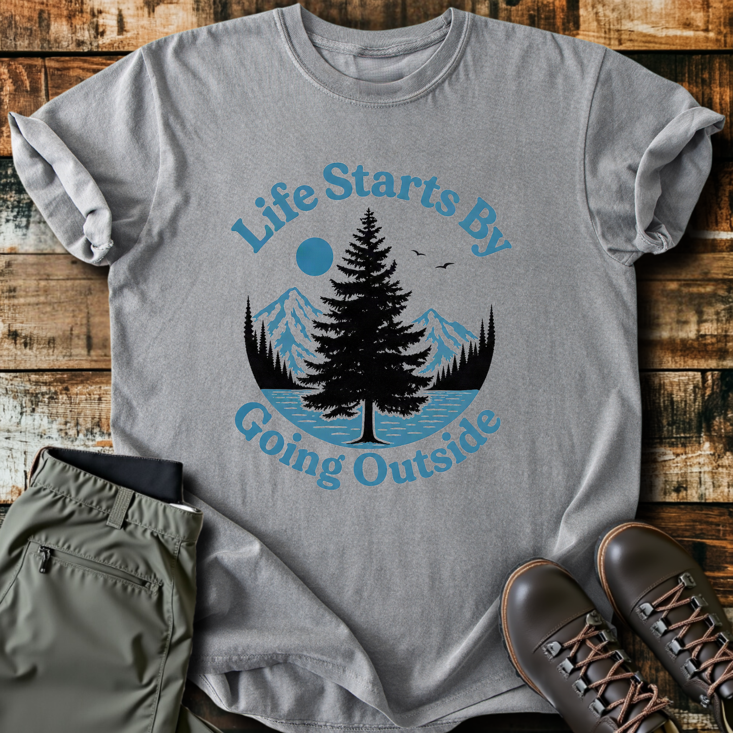 Sloth Hiking Club — grey