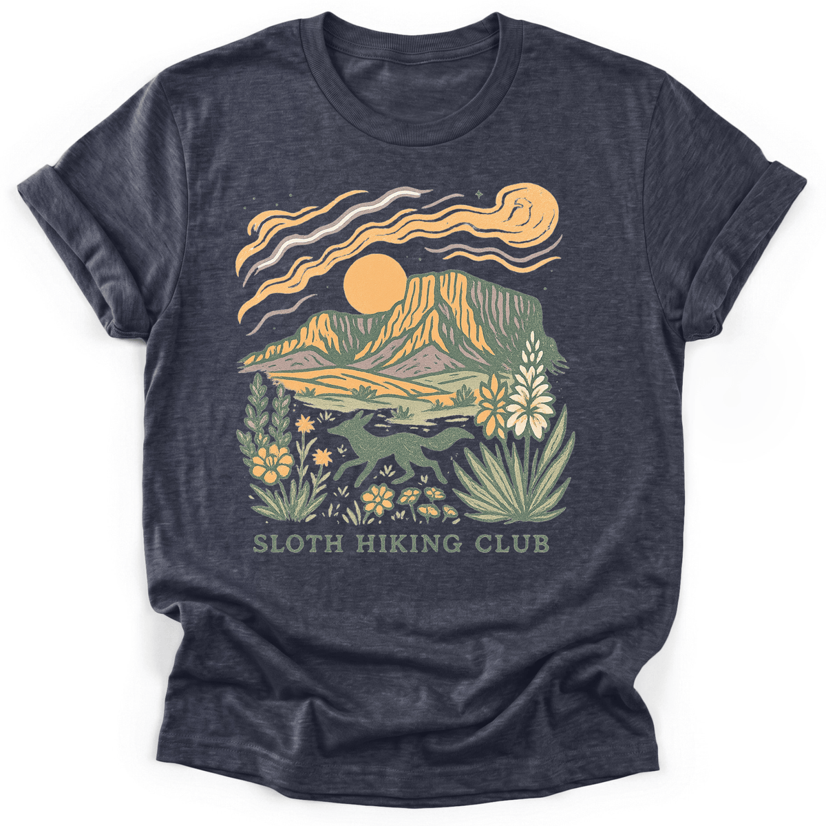 Sloth Hiking Club — heather navy