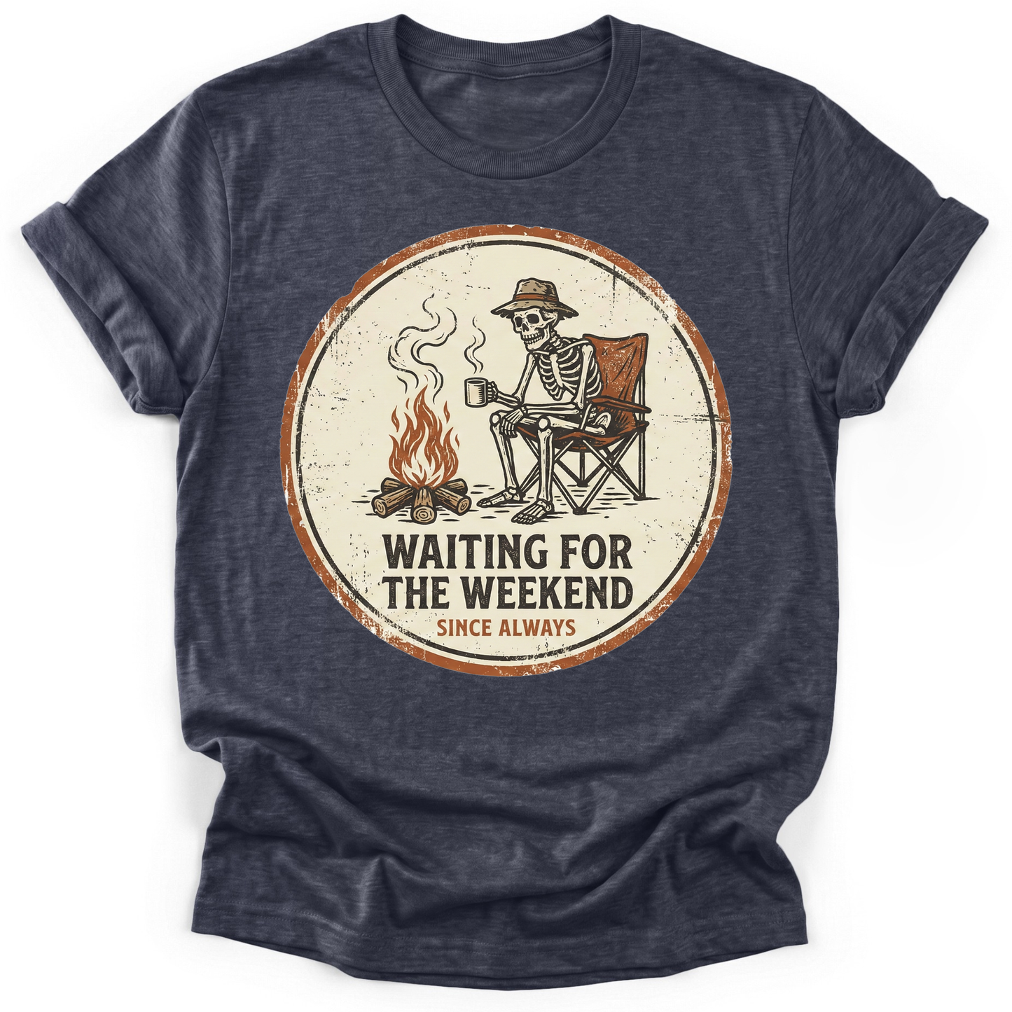 Sloth Hiking Club — heather navy