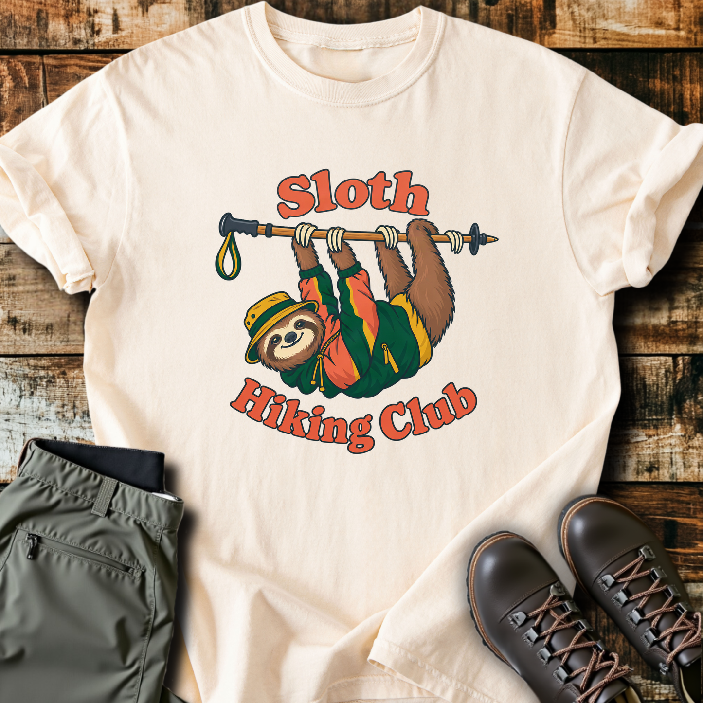 Sloth Hiking Club — ivory