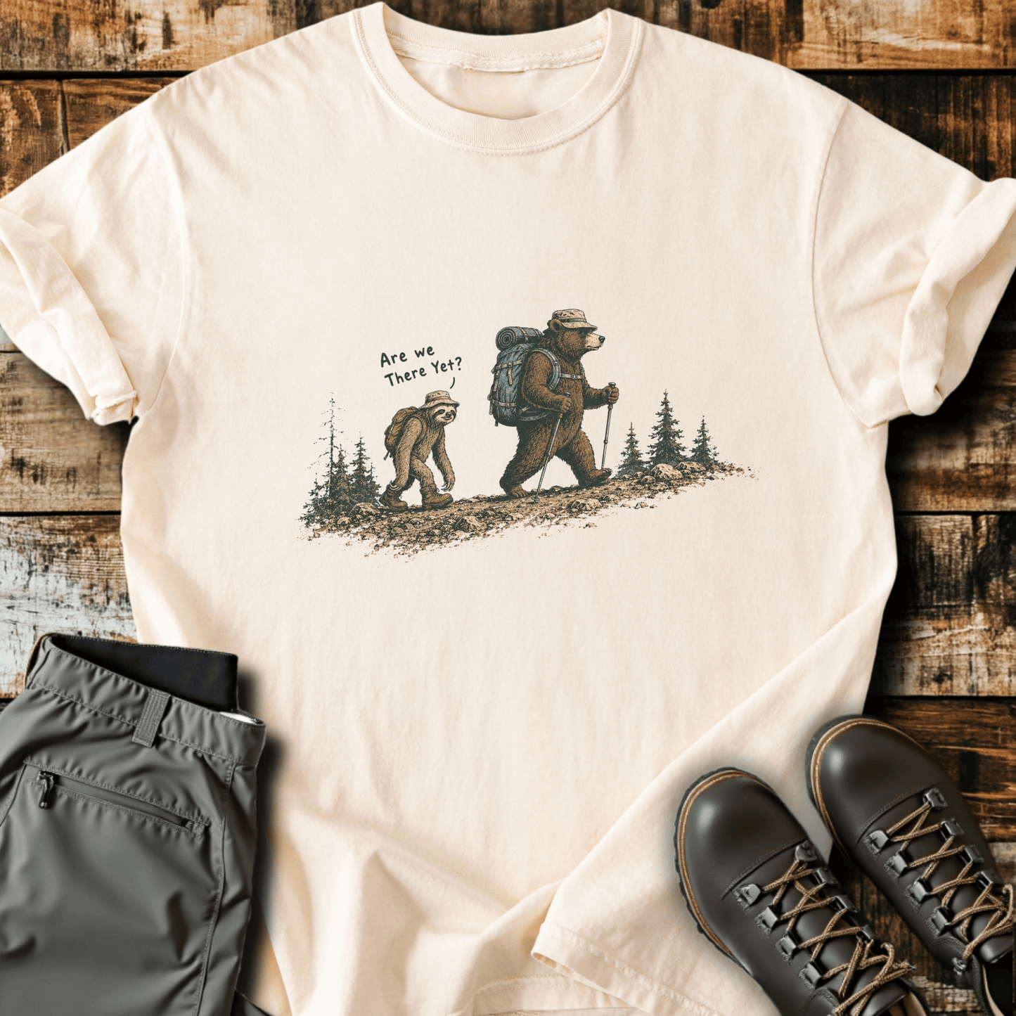 Sloth Hiking Club — ivory