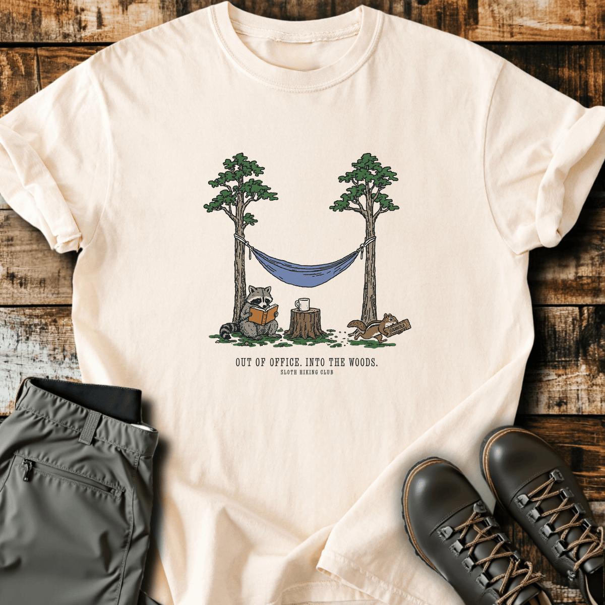 Sloth Hiking Club — ivory