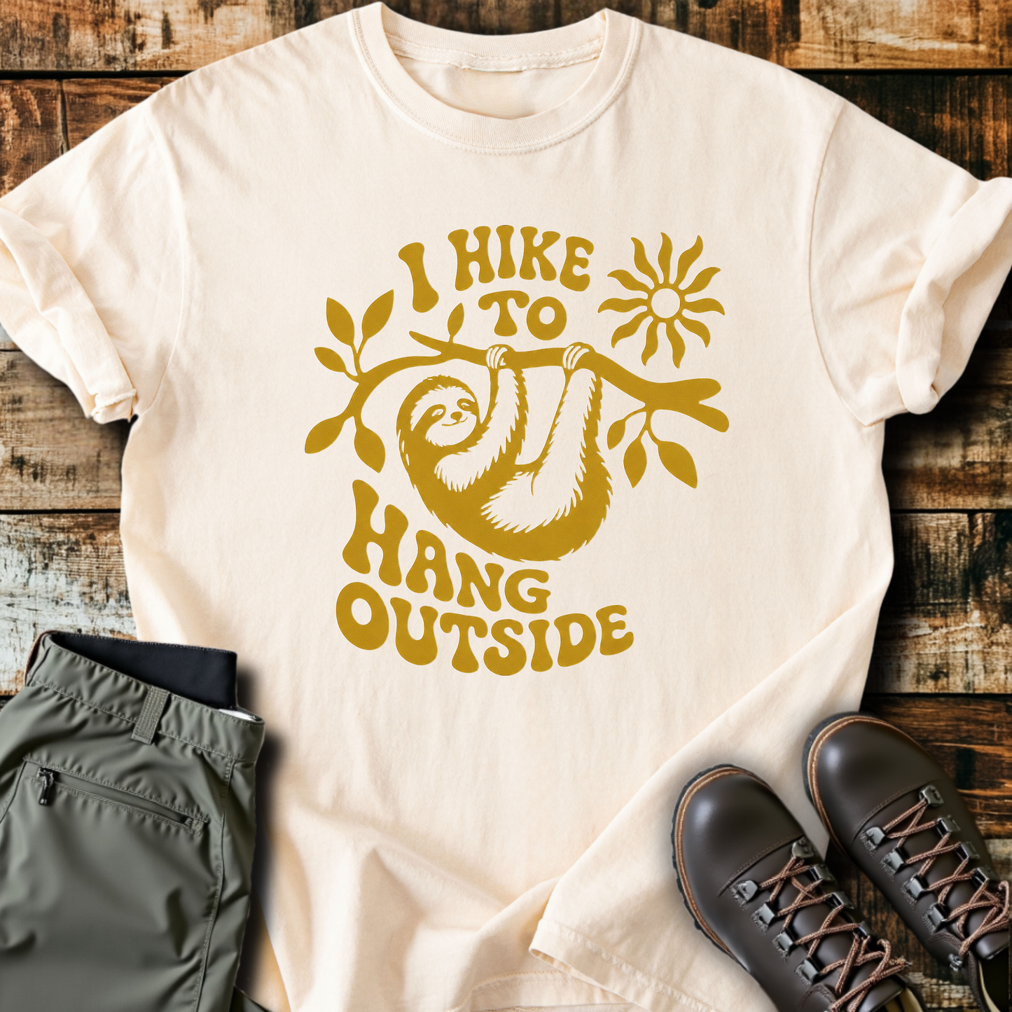 Sloth Hiking Club — ivory