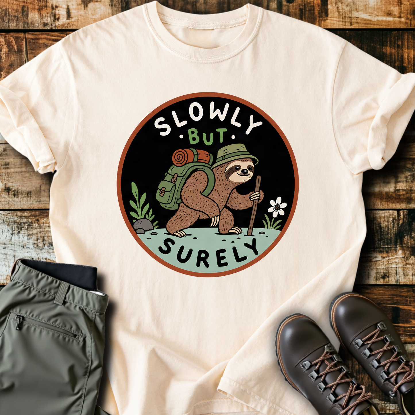Sloth Hiking Club — ivory