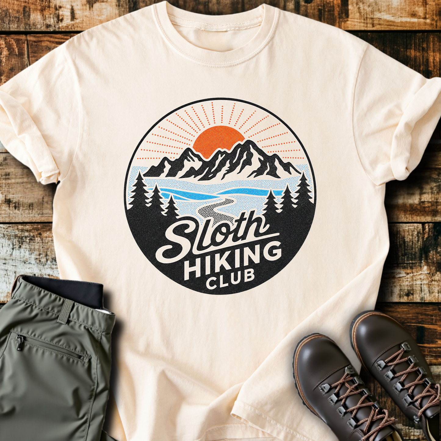 Sloth Hiking Club — ivory
