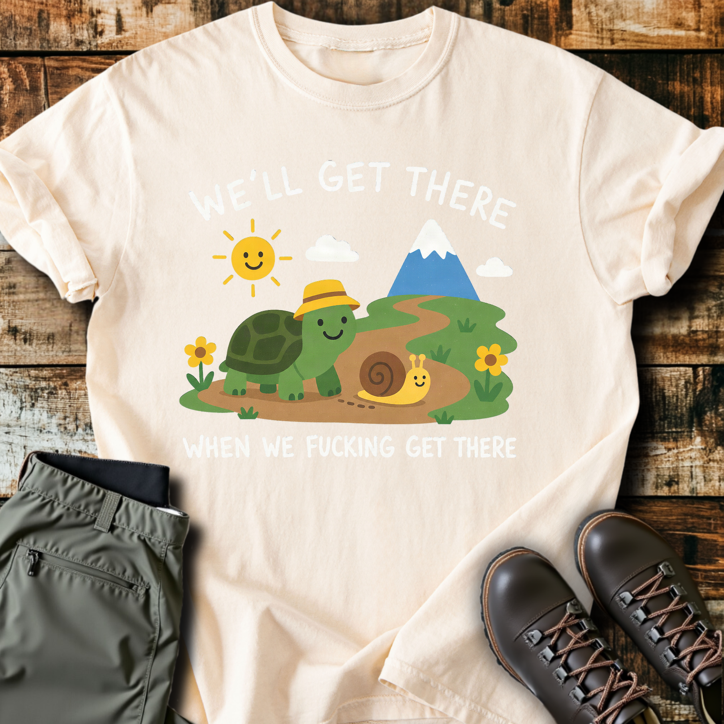 Sloth Hiking Club — ivory