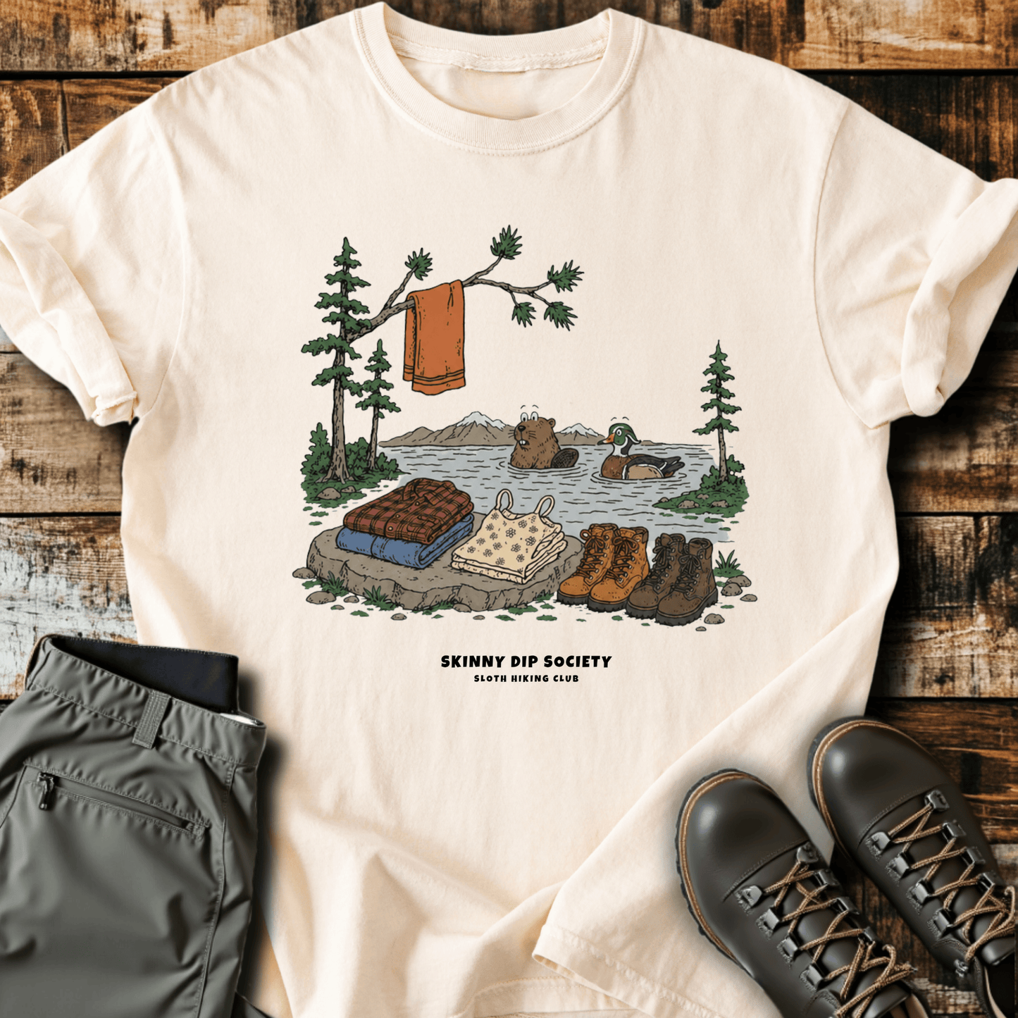 Sloth Hiking Club — ivory