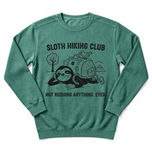 Sloth Hiking Club — light green