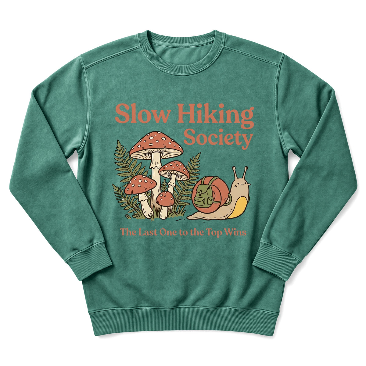 Sloth Hiking Club — light green