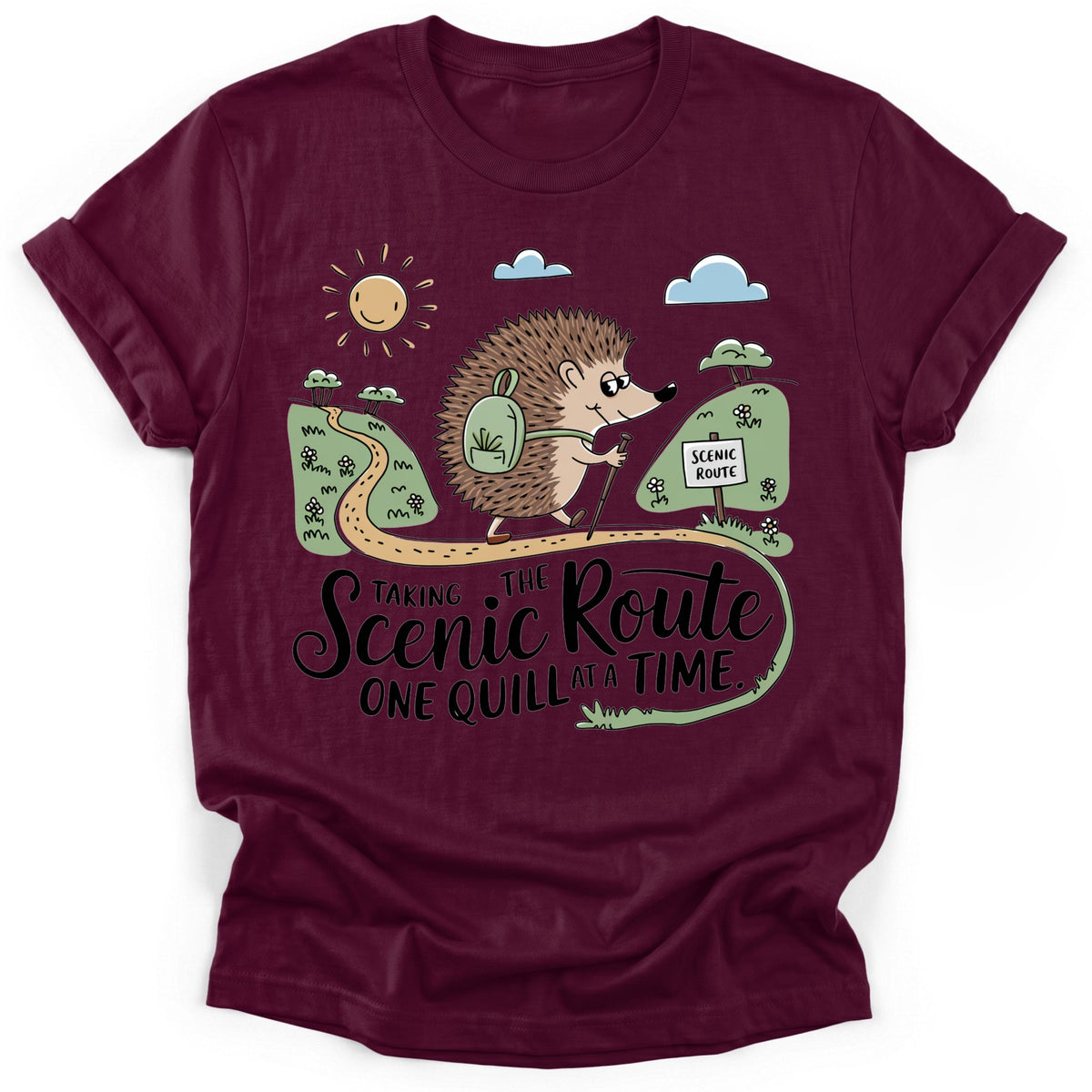 Sloth Hiking Club — maroon