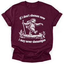 Sloth Hiking Club — maroon