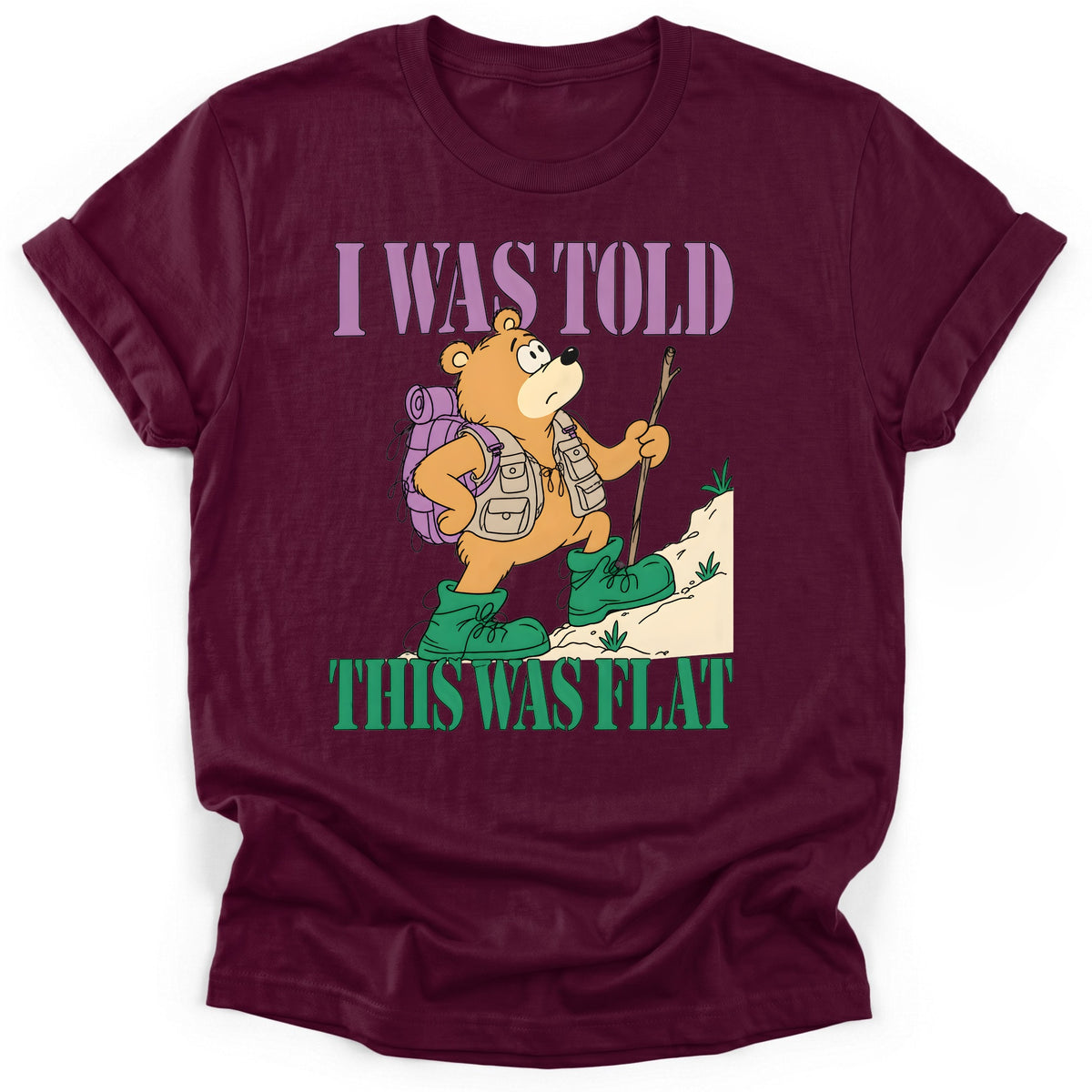 Sloth Hiking Club — maroon