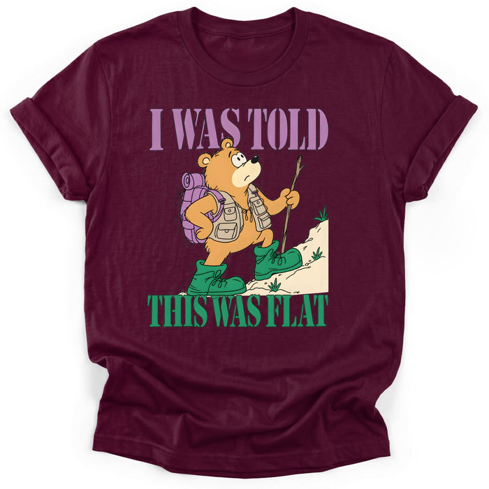 Flat Earth Bear T-Shirt