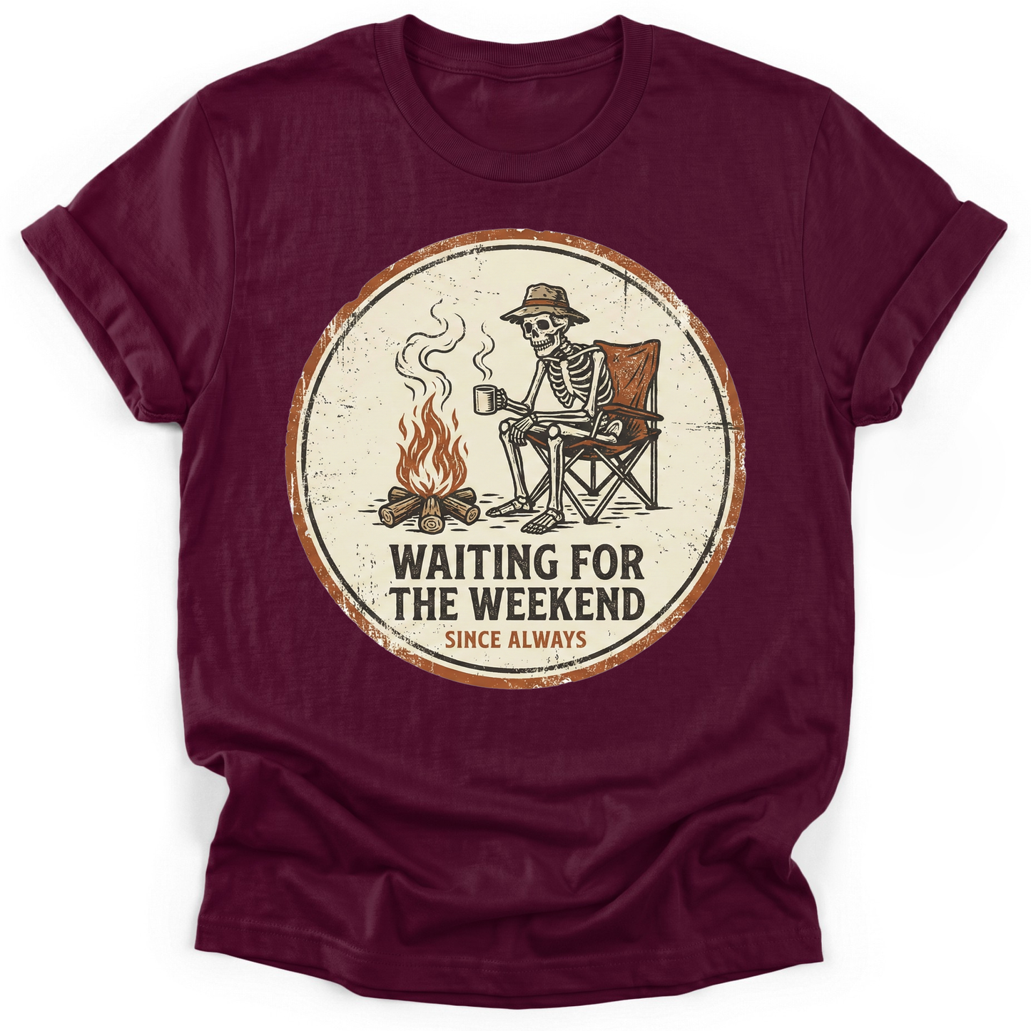 Sloth Hiking Club — maroon