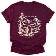 Sloth Hiking Club — maroon