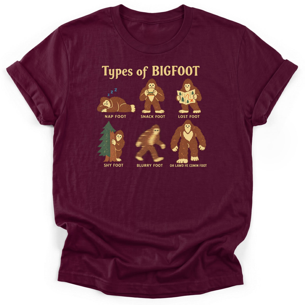 Sloth Hiking Club — maroon