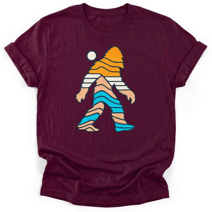Sunset Stripe Bigfoot T-Shirt