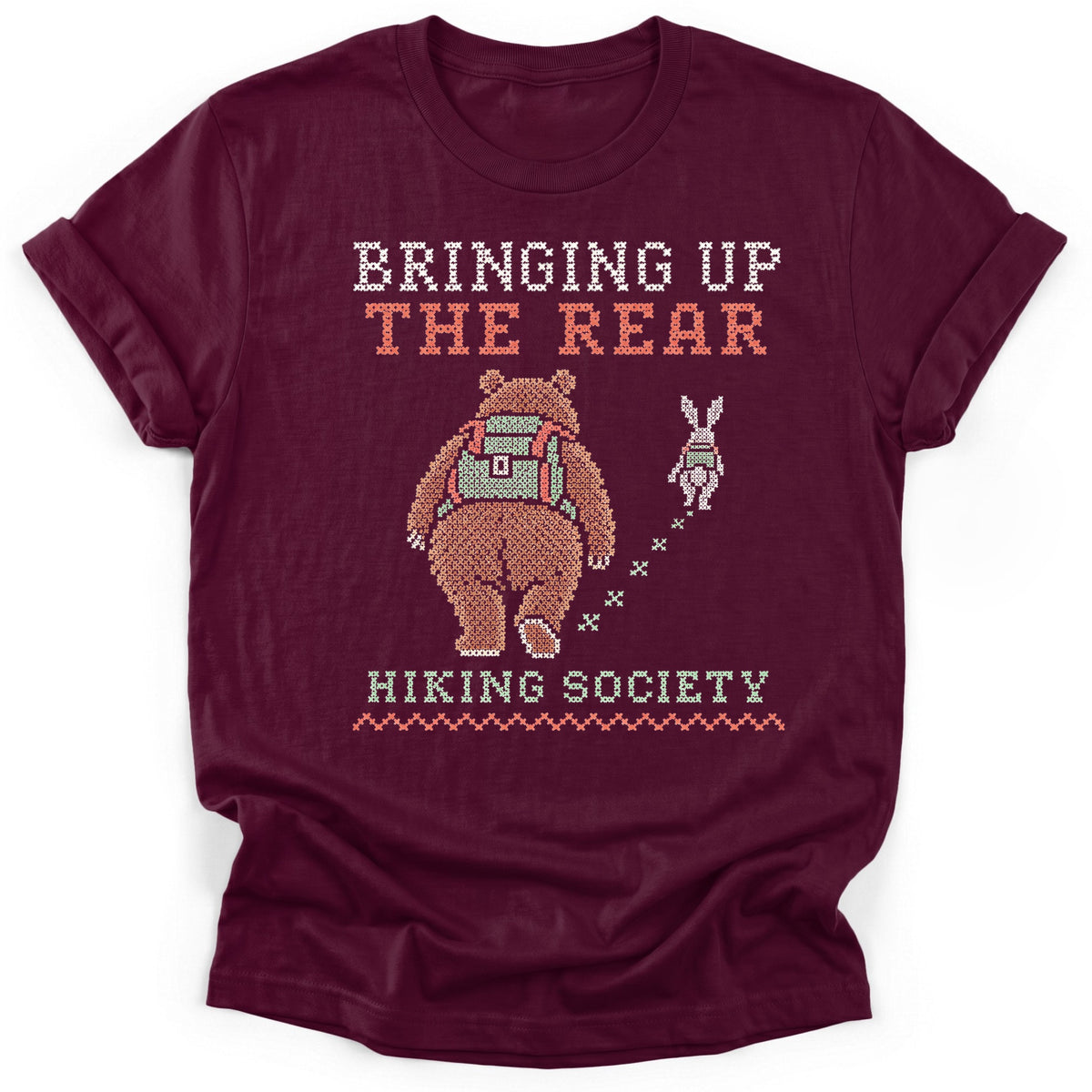 Sloth Hiking Club — maroon