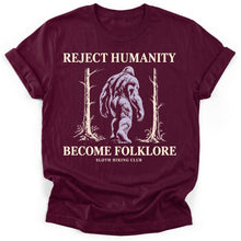 Sloth Hiking Club — maroon