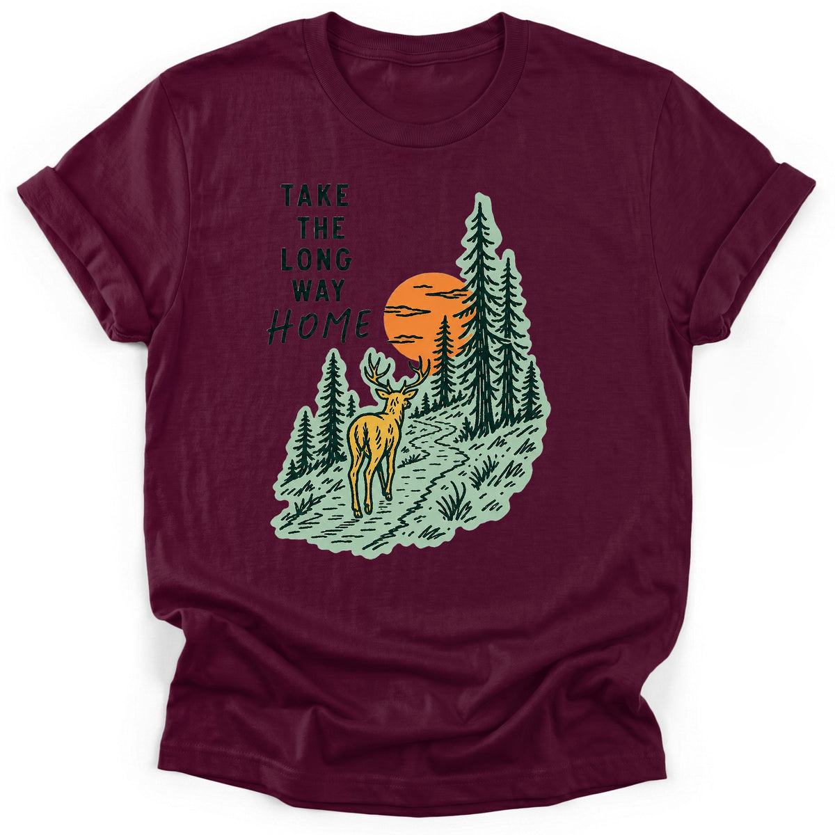Sloth Hiking Club — maroon