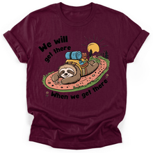 Sloth Hiking Club — maroon