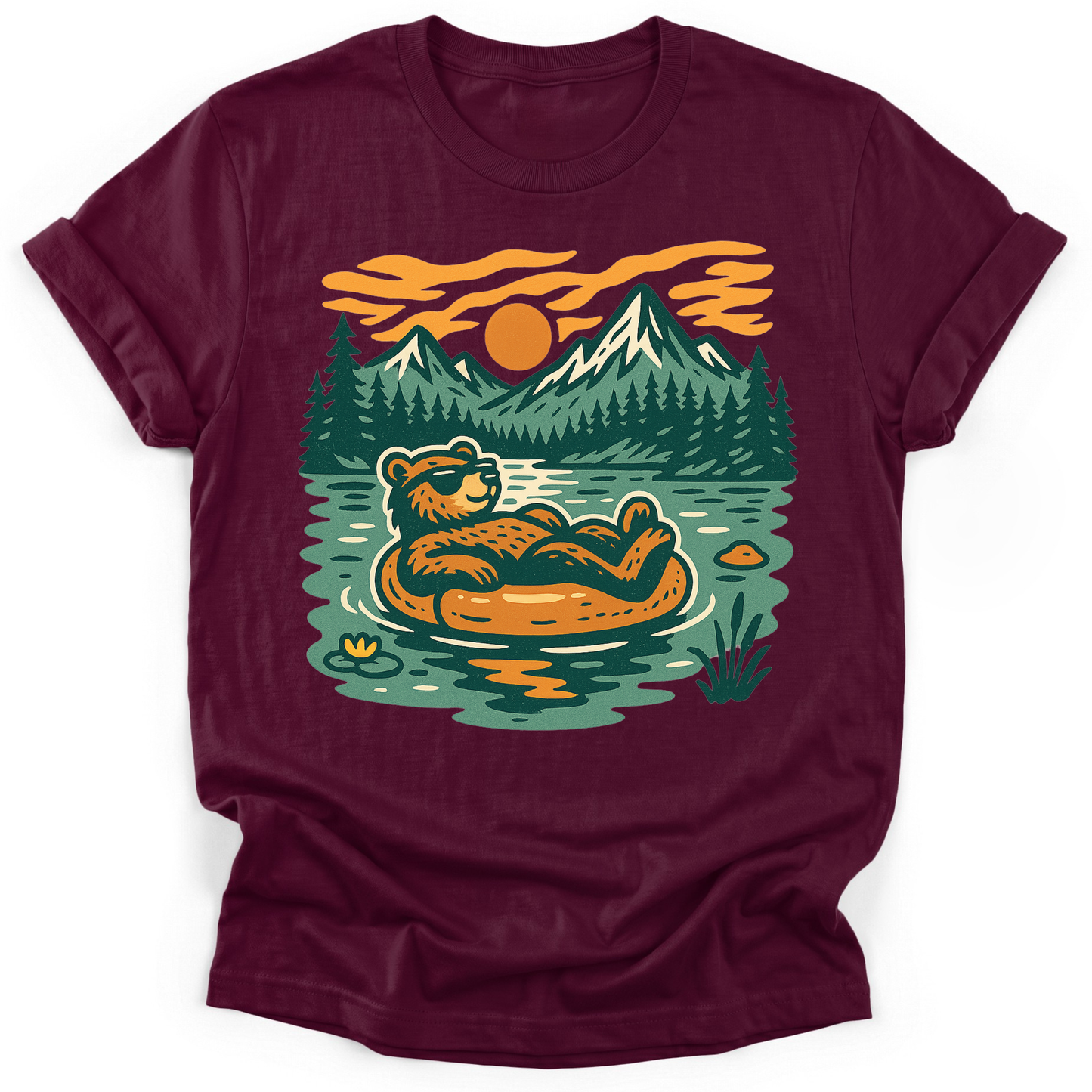 Sloth Hiking Club — maroon