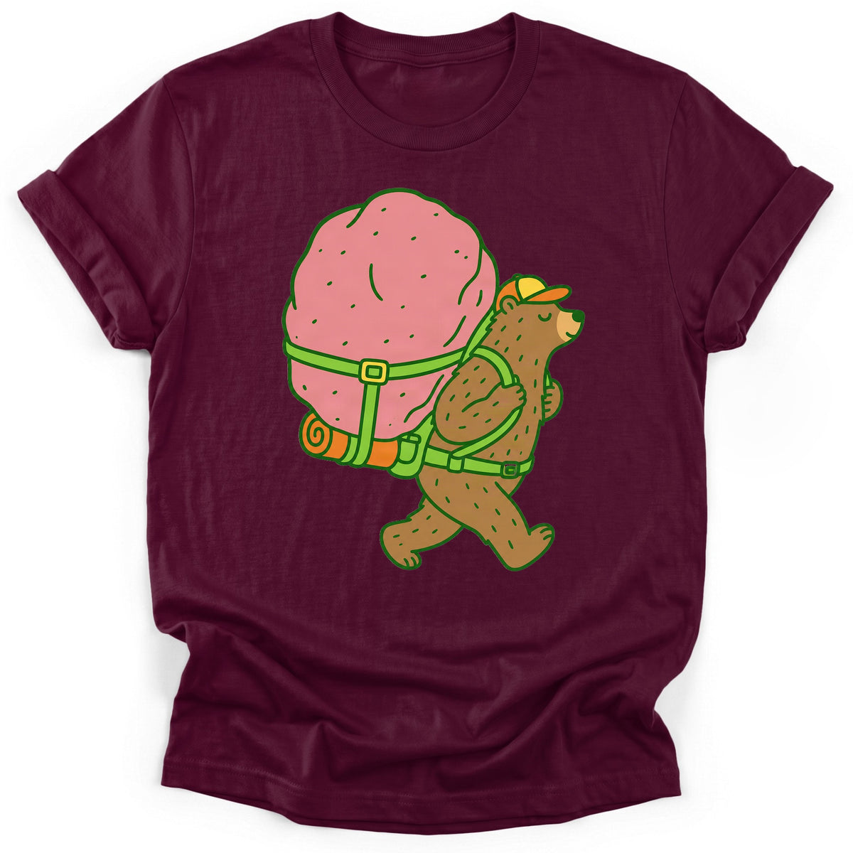Sloth Hiking Club — maroon