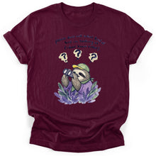 Sloth Hiking Club — maroon
