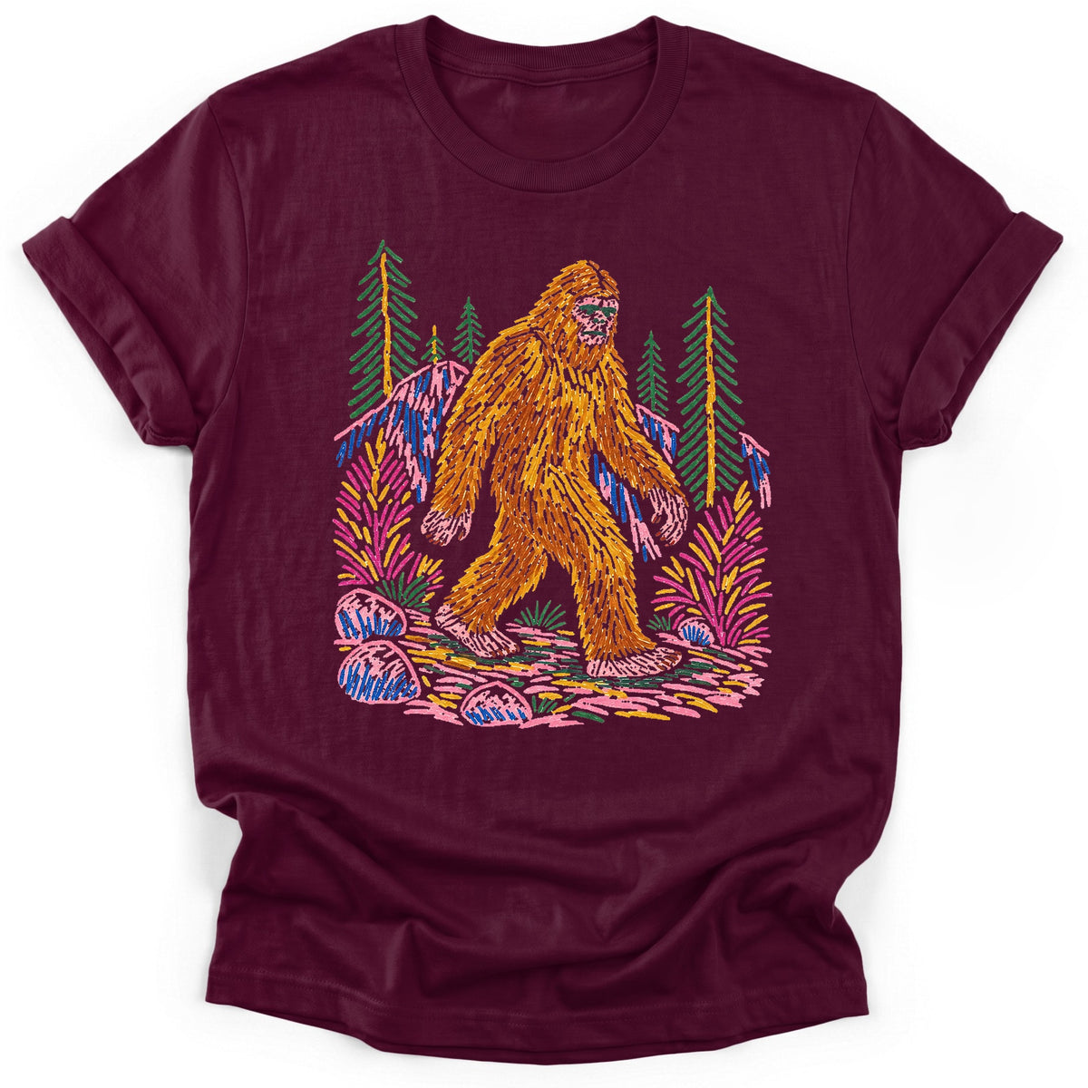 Sloth Hiking Club — maroon