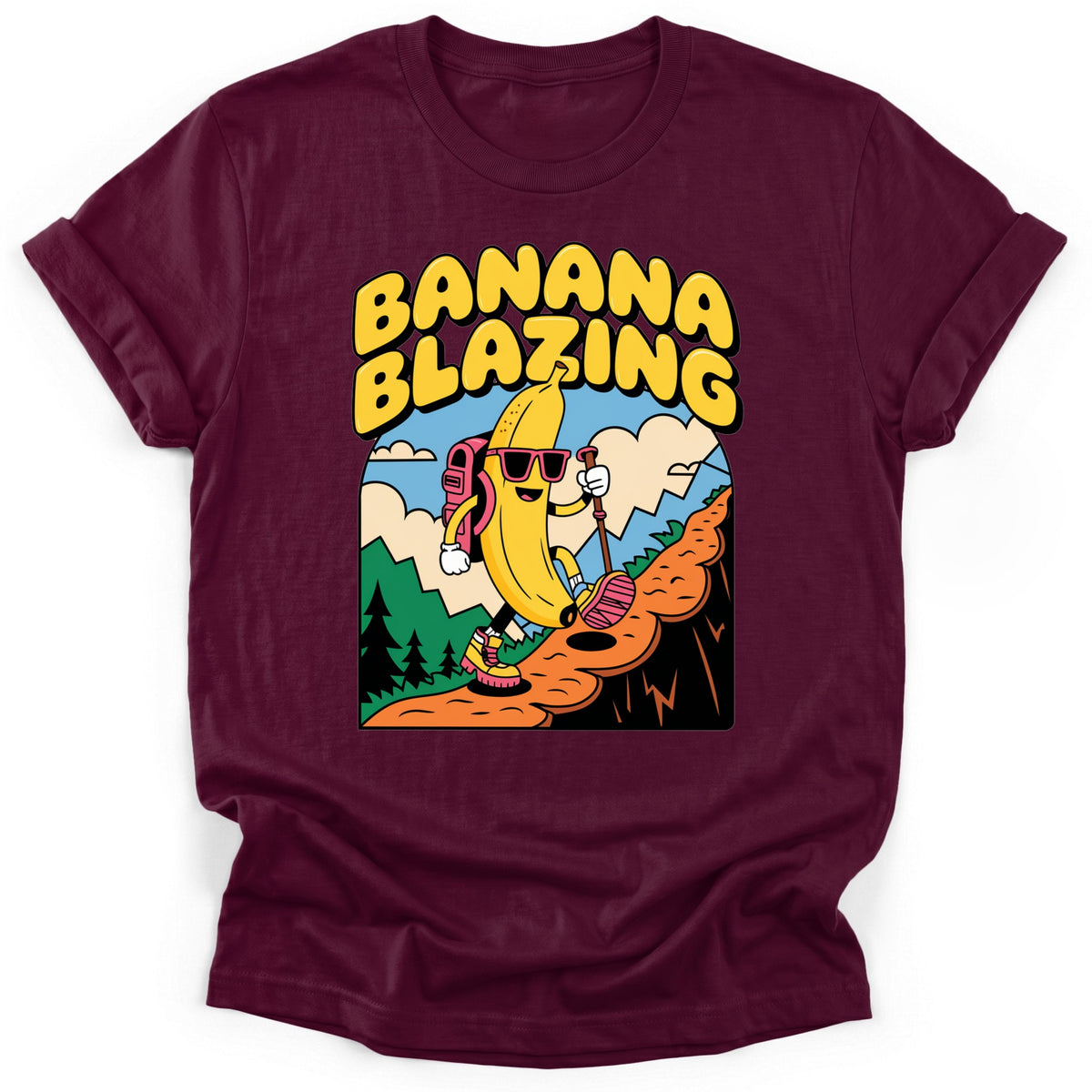 Sloth Hiking Club — maroon