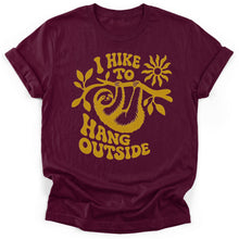 Sloth Hiking Club — maroon
