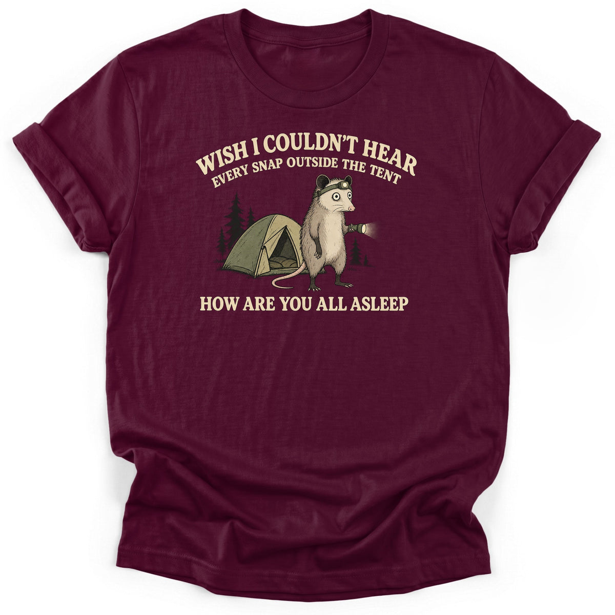 Sloth Hiking Club — maroon