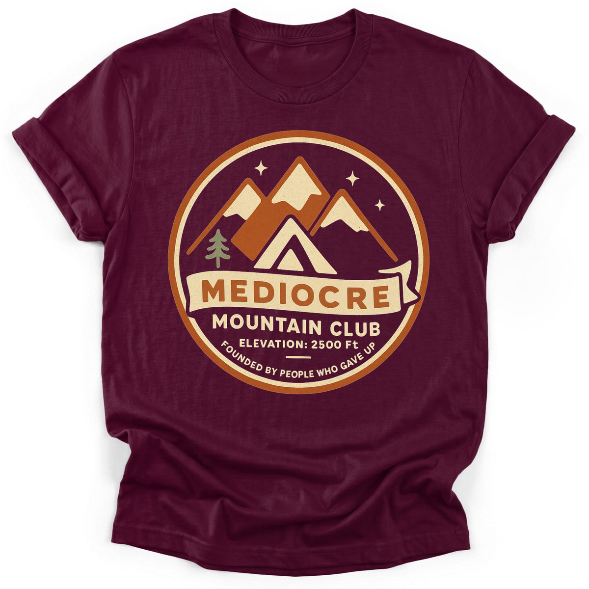 Sloth Hiking Club — maroon