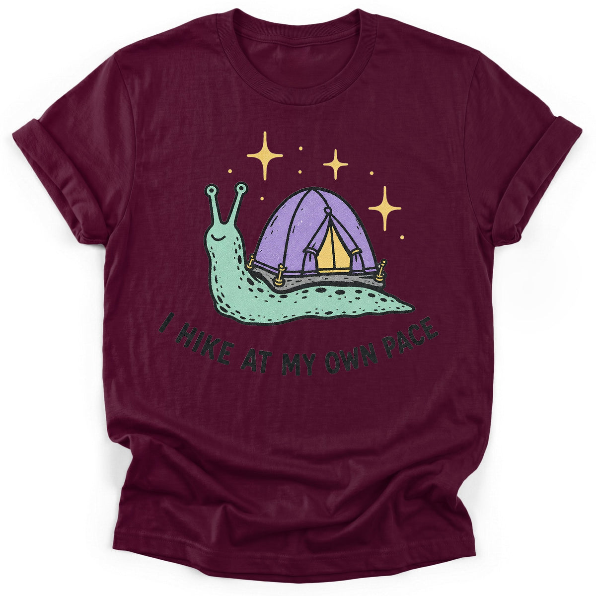 Sloth Hiking Club — maroon
