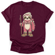 Sloth Hiking Club — maroon